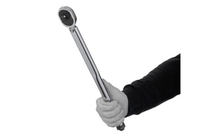 Ключ динамометричний Intertool 1/2" x 28-210 Н/м з перехідником 3/8" (XT-9007)
