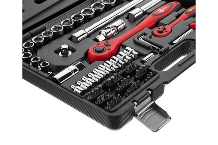 Набор инструмента Intertool 1/4" 1/2" 72 ед. ET-6072 (ET-6072)