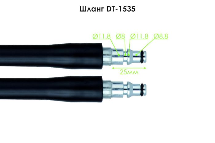 Мойка высокого давления Intertool 5.5 л/мин x 80-110 бар (DT-1503)