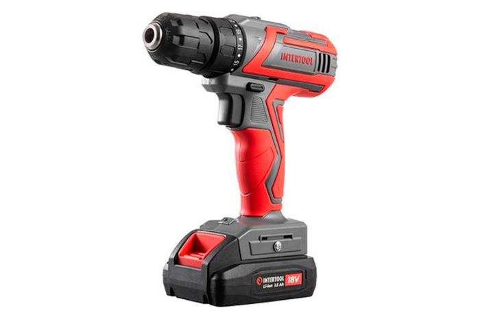 Шуруповерт аккумуляторный Intertool 18 В DT-0315 (DT-0315)
