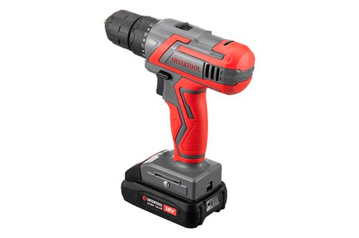 Шуруповерт аккумуляторный Intertool 18 В DT-0315 (DT-0315)