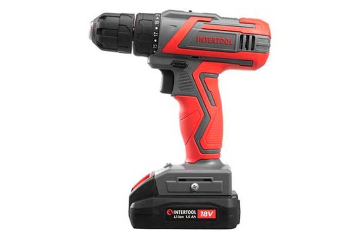 Шуруповерт аккумуляторный Intertool 18 В DT-0315 (DT-0315)