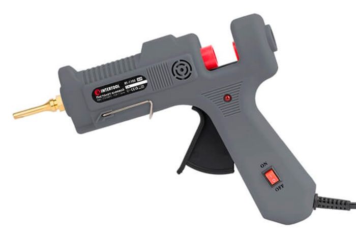 Пістолет клейовий Intertool 11.2 мм x 90 Вт (RT-1105)