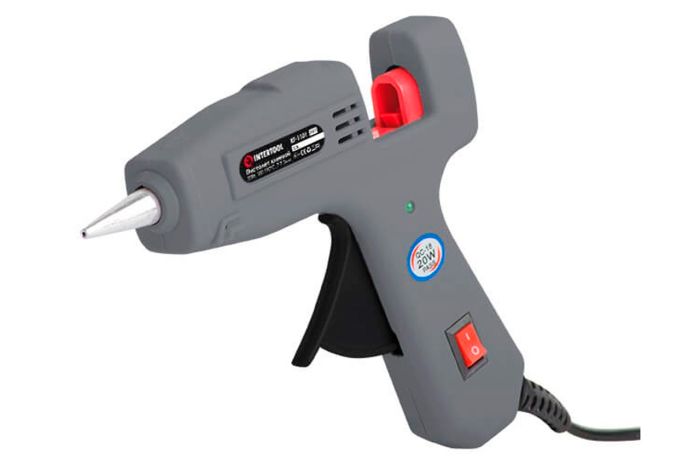 Пістолет клейовий Intertool 7.2 мм x 20 Вт (RT-1101)
