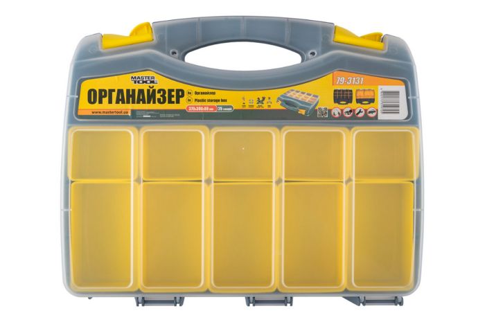 Органайзер Mastertool 15" 370 х 300 х 80 мм 2-в-1 (79-3131)