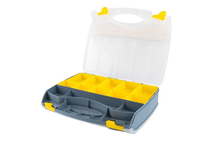Органайзер Mastertool 15" 370 х 300 х 80 мм 2-в-1 (79-3131)