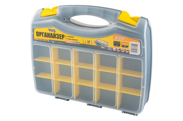 Органайзер Mastertool 15" 370 х 300 х 80 мм 2-в-1 (79-3131)