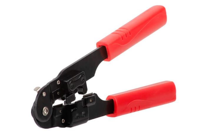 Клещи для опрессовки штекеров Intertool 195 мм RJ45 (HT-7054)