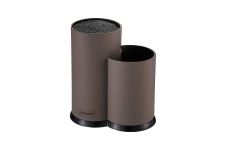 Колодка для ножів з підставкою Maestro 220 x 200 x 120мм коричнева (MR-1438A-BROWN)