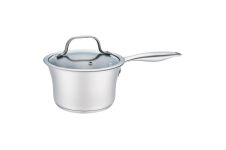 Сотейник нержавеющий Maestro 160 мм x 1.25 л с крышкой (MR-3505-16S)