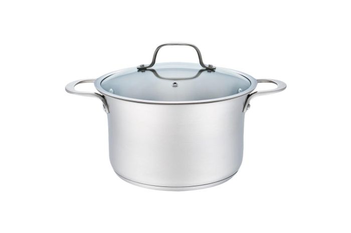 Каструля нержавіюча Maestro 180 мм x 1.75 л з кришкою (MR-3505-18)