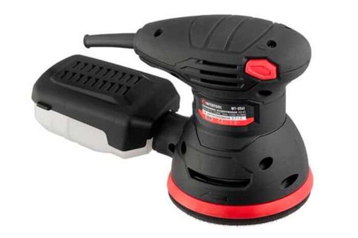 Эксцентриковая шлифмашина Intertool 300 Вт Storm (WT-0541)