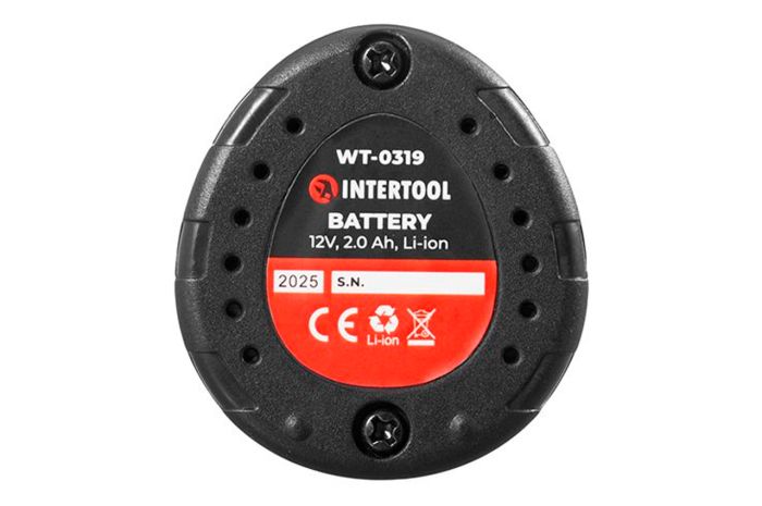 Аккумулятор для шуруповерта Intertool 12В Li-ion к WT-0310/WT-0318/WT-0322 (WT-0319)