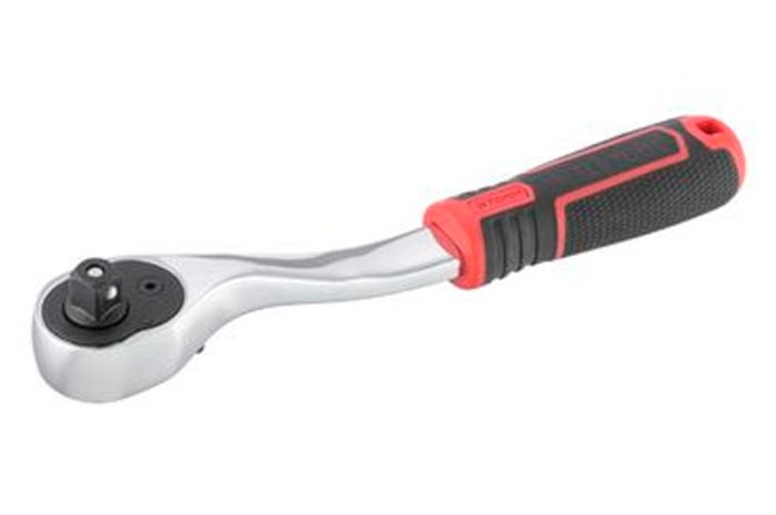 Рукоятка із храповим механізмом Intertool 3/8" x 72T Storm (ET-8002)