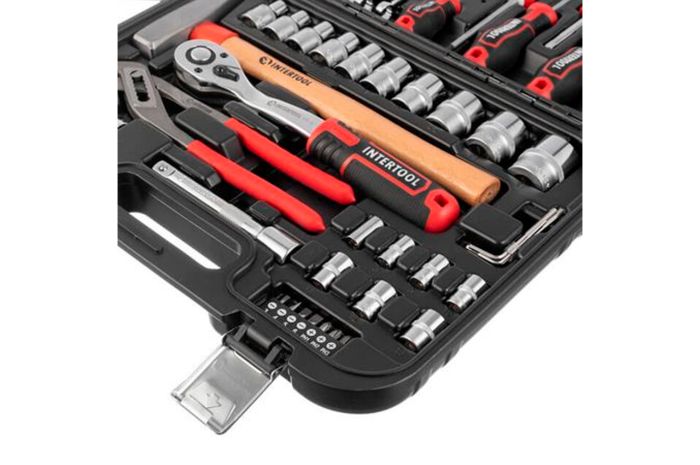 Набор инструмента Intertool 1/2" 56 ед. Storm (ET-8056)