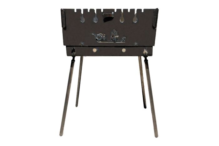 Мангал-чемодан DV 2 мм x 6 шп. MAX PRO (Х15)
