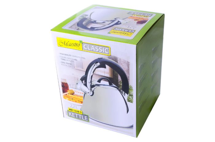 Чайник нержавеющий Maestro 2.2 л MR-1320-S (MR-1320-S)