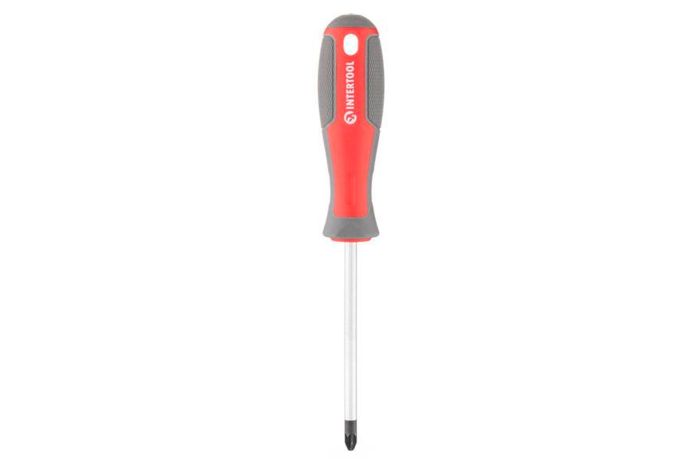 Отвертка Intertool PZ2 x 100 мм Pro (VT-3333)