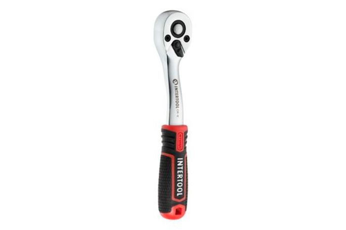 Набір інструменту на планці Intertool 1/4" x 12 од. Storm (ET-8012)