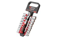 Набор инструмента на планке Intertool 3/8" x 20 ед. Storm (ET-8015)