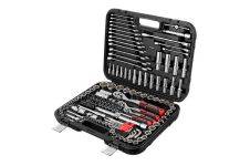 Набор инструмента Intertool 1/4" x 3/8" x 1/2" 156 ед. Storm (ET-8156)