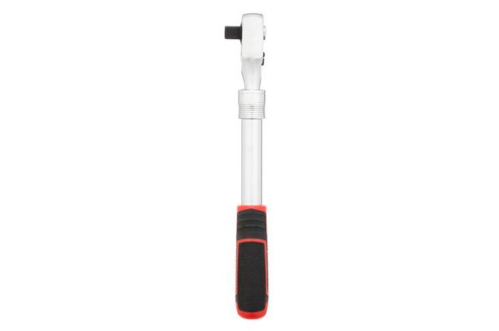 Ключ трещоточный (рукоятка с храповым механизмом) Intertool 1/2" x 72T телескопический Storm (ET-8006)