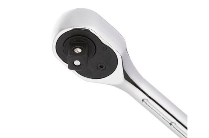 Ключ трещоточный (рукоятка с храповым механизмом) Intertool 1/2" x 72T телескопический Storm (ET-8006)