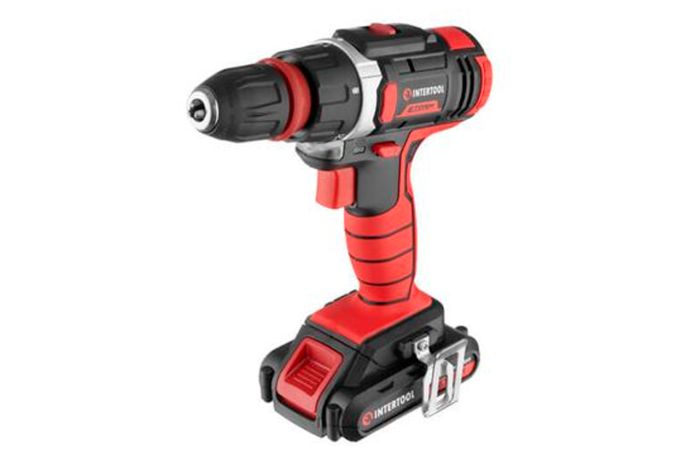 Шуруповерт аккумуляторный Intertool 18 В Storm (WT-0317)