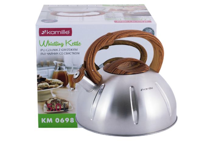 Чайник нержавіючий Kamille 5 л (0698)