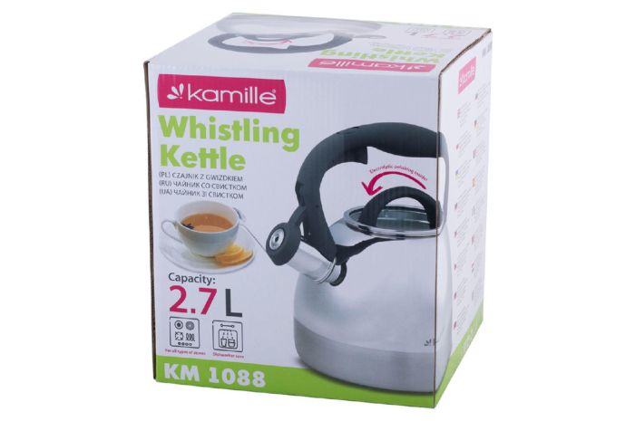 Чайник нержавіючий Kamille 2.7 л 1088 (1088)