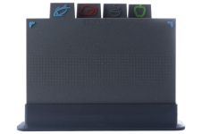 Набір дошок розділювальних Kamille 290 x 195 мм граніт (4 шт.) (10073)