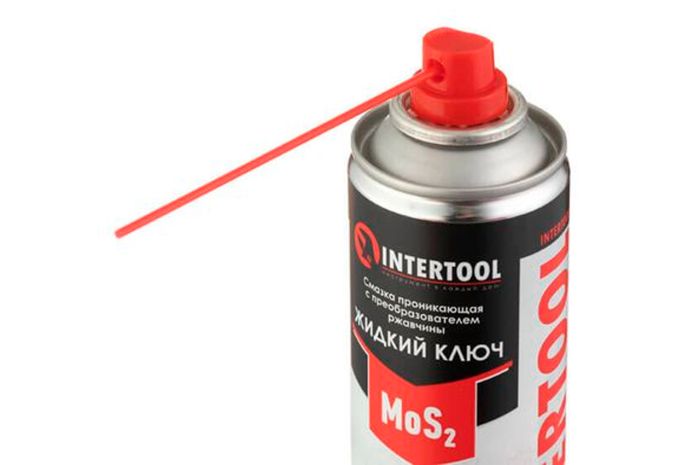 Смазка проникающая Intertool 200 мл жидкий ключ (FS-4120)