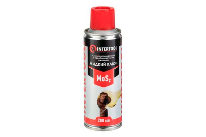 Мастило проникаюча Intertool 200 мл рідкий ключ (FS-4120)