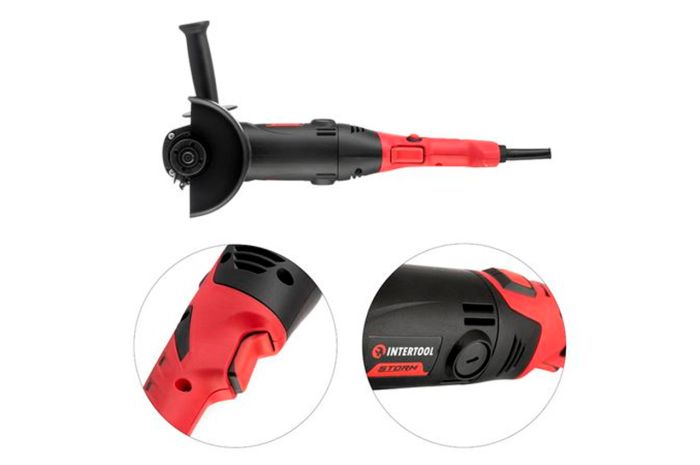 Угловая шлифмашина Intertool 1200Вт x 125 мм Storm (WT-0225)