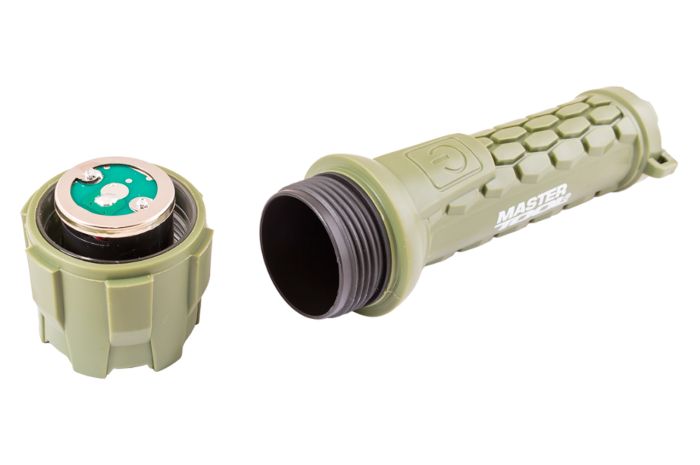 Фонарь ручной Mastertool 1LED x 1 Вт водонепроницаемый (94-0802)