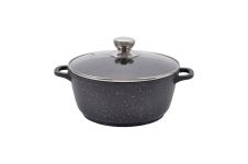 Каструля антипригарная Maestro 180 мм x 1.7 л Granite (MR-4218)