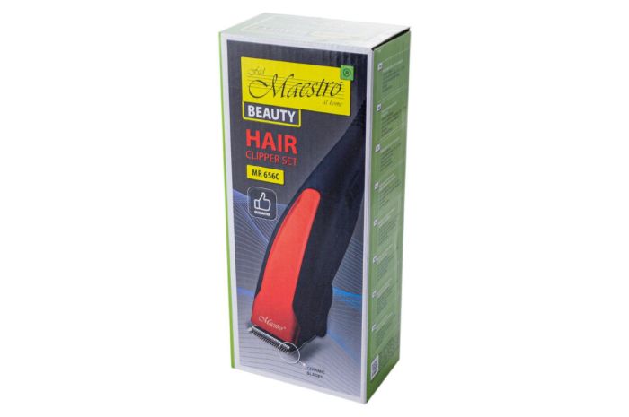 Машинка для стрижки Maestro MR-656C-Red (MR-656C-RED)