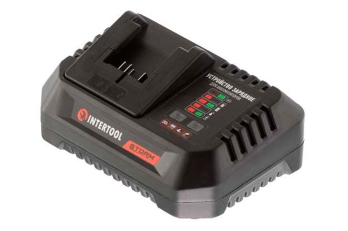 Шуруповерт акумуляторний Intertool 20 В x 4 Ач Li-Ion Brushless Storm (WT-0361)