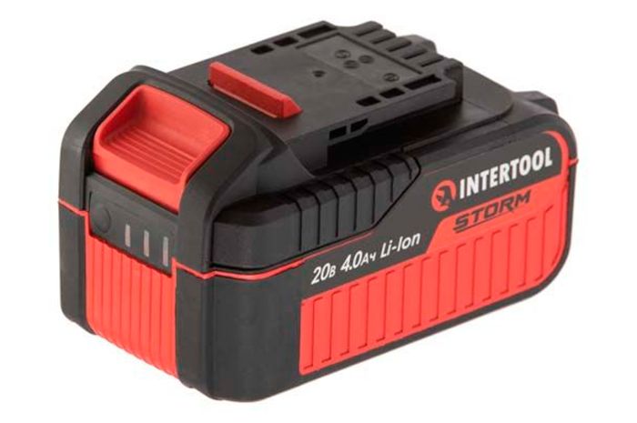 Шуруповерт акумуляторний Intertool 20 В x 4 Ач Li-Ion Brushless Storm (WT-0361)