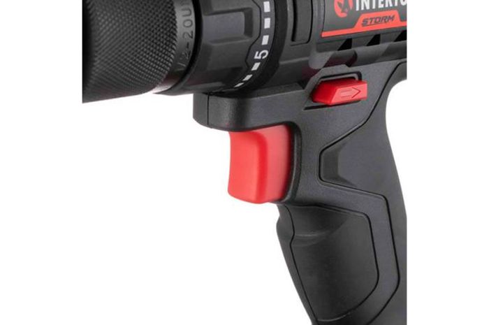 Шуруповерт аккумуляторный Intertool 20В x 2Ач Li-Ion Storm (WT-0350)