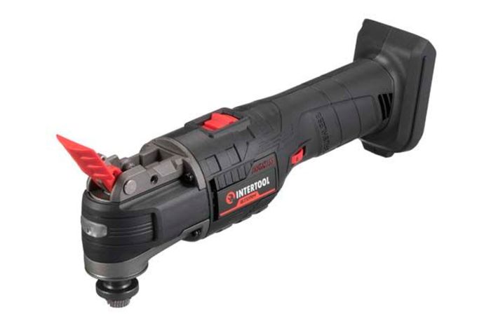 Машина многофункциональная аккумуляторная Intertool 20 В Brushless Storm (Без АКБ) (WT-0369)