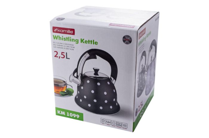 Чайник нержавеющий Kamille 2.5 л (1099)