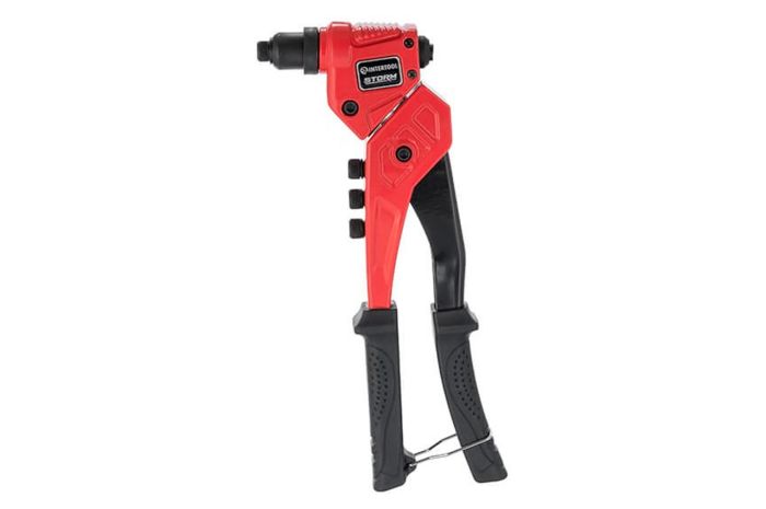 Пистолет для заклепок Intertool-Storm 300 x ø2.4 x 3.2 x 4 x 4.8 мм x 360° (RT-0016)