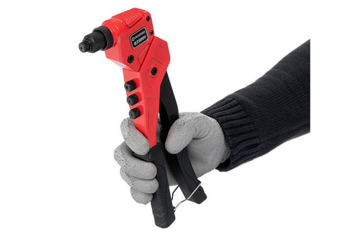 Пистолет для заклепок Intertool-Storm 300 x ø2.4 x 3.2 x 4 x 4.8 мм x 360° (RT-0016)