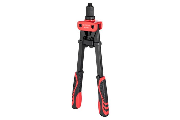 Пістолет для заклепок Intertool-Storm 360 x ø2.4 x 3.2 x 4 x 4.8 x 6.4 мм дворучний (RT-0018)