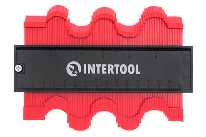 Шаблометр контурный Intertool 150 мм (MT-0015)