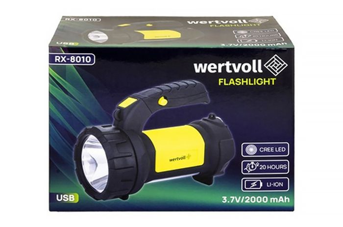 Фонарь кемпинговый Vertvoll 2LED (1COB) x 3Вт Li-ion (RX-8010)