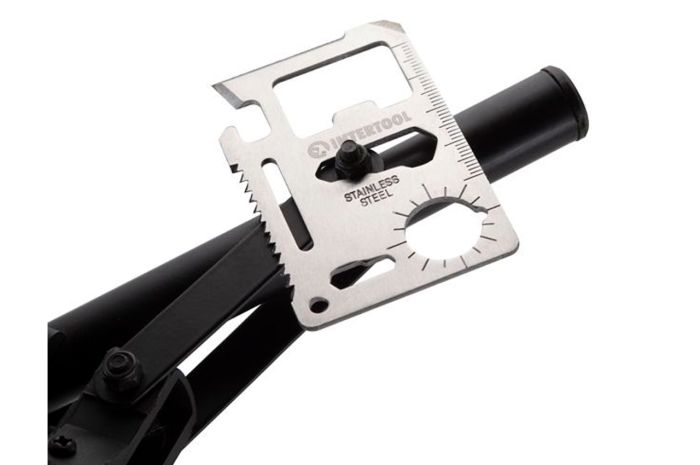 Мультитул Intertool 70мм x 11ед карта (HT-0589)