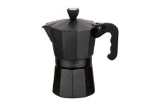 Кавоварка гейзерна алюмінієва Maestro 300мл чорна (MR-1666-6-BLACK)
