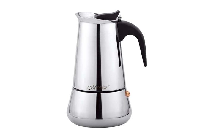 Кофеварка гейзерная нержавеющая Maestro 300мл (MR-1660-6)